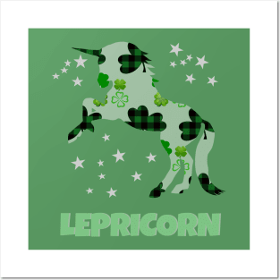 Lepricorn - Irish Unicorn - Saint Patrick's Posters and Art